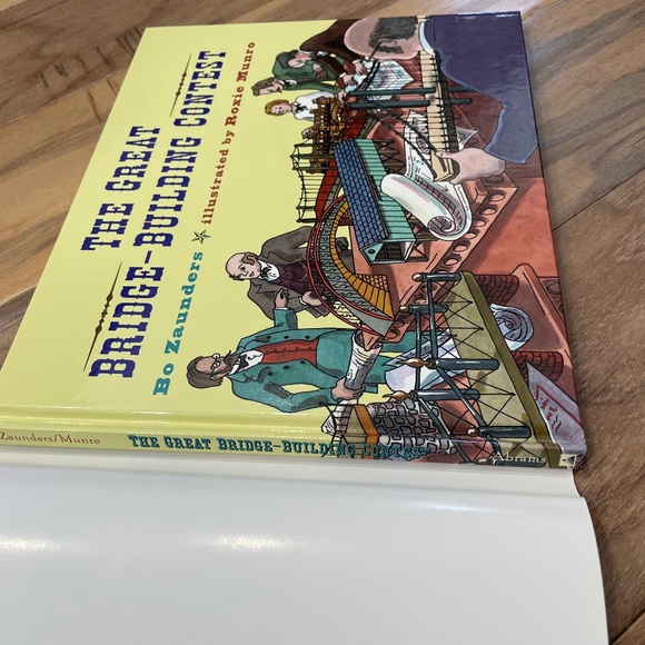 New "The Great Bridge-Building Contest" Hardcover Book - Picture 8 of 10